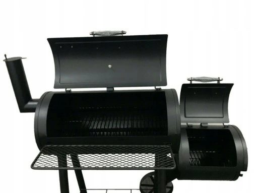 SOLIDNY GRILL WĘGLOWY ELFUEGO EDMONTON Z WĘDZARNIĄ