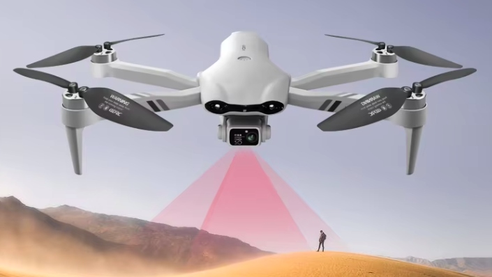 DRON F10 Z KAMERĄ FPV WIFI 4K UHD ZABAWKA DLA DZIECI RC ZAWIS 2000M