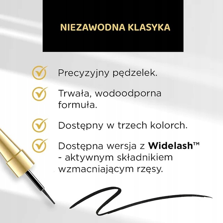 Eveline Celebrities Brązowy Eyeliner Do Oczu