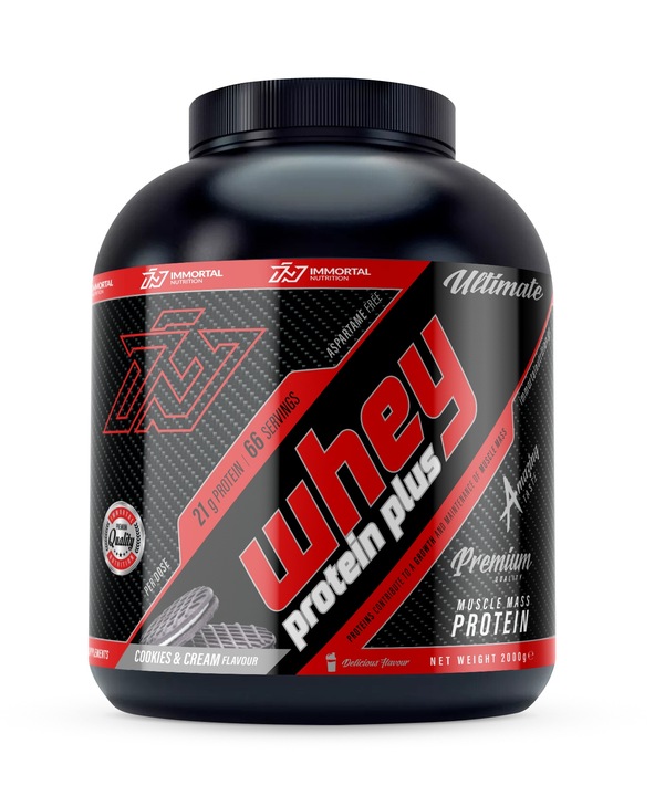 IMMORTAL WHEY PROTEIN PLUS 2000g BIAŁKO WPC 2kg