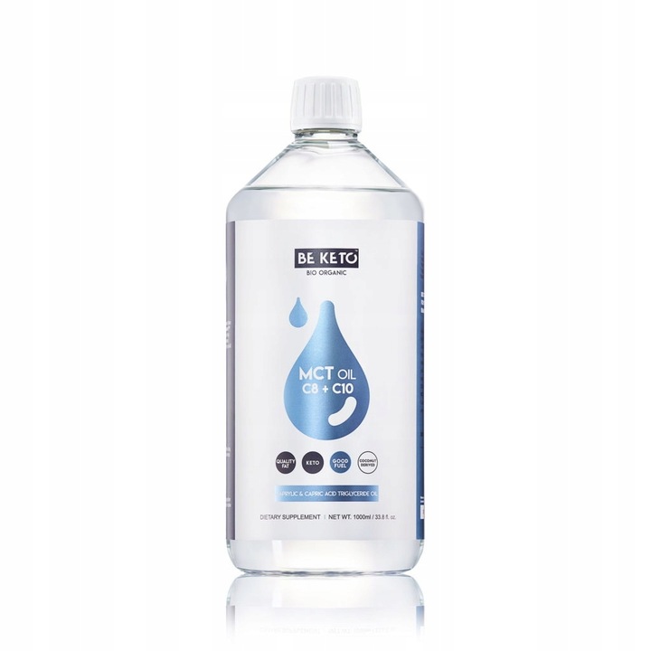 BeKeto Olej MCT C8+C10 1000ml Energia i Zdrowie BE KETO