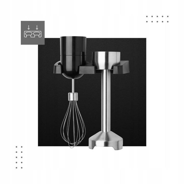 Blender Ręczny Wielofunkcyjny VERTENZ 50 1400W Tytanowe Ostrza Titan 50