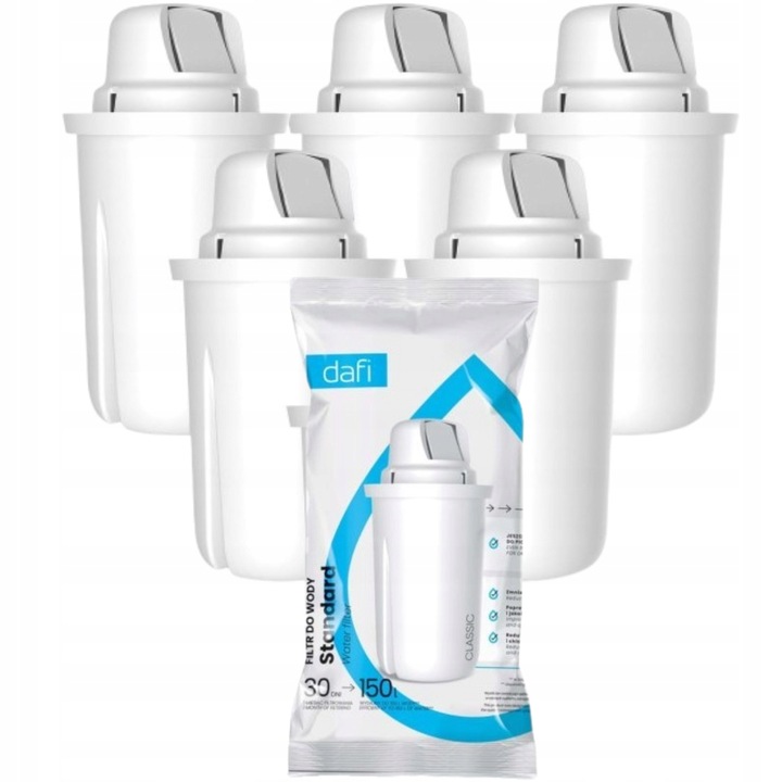 6 x DAFI CLASSIC WKŁAD filtrujący do dzbanka filtrującego wodę