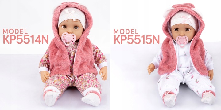 DUŻA LALKA BOBAS INTERAKTYWNA ŚPIEWA I MÓWI PO POLSKU 45CM