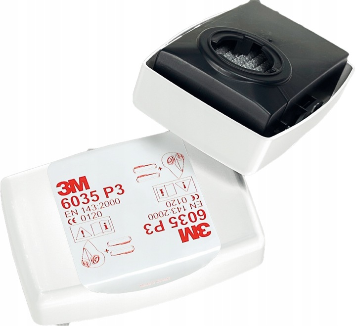 PÓŁMASKA MASKA PRZECIWPYŁOWA KOMPLETNA Z FILTRA P3
