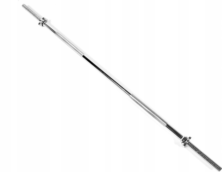 Gryf prosty Sztanga 180cm 28 mm Gwintowany Stalowy Zaciski - Zipro