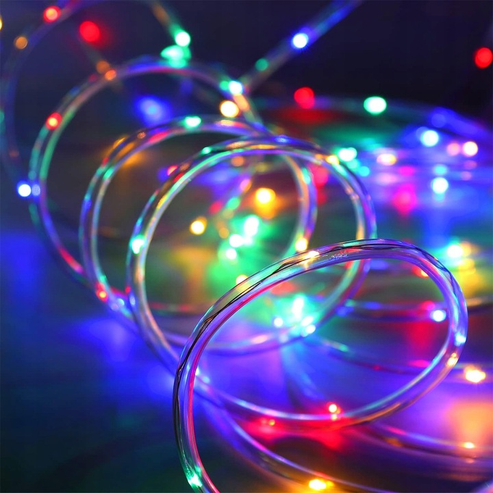 Wąż sznur świetlny LED RGB 10m Party Light , Dekoracje świąteczne +pilot