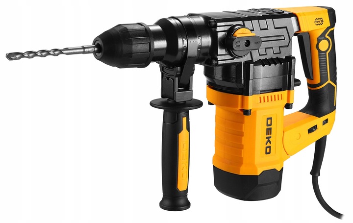 MŁOT UDAROWY OBROTOWY MŁOTOWIERTARKA SDS PLUS 1500W REGULACJA OBROTÓW DEKO