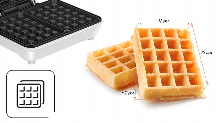 GOFROWNICA DO GOFRÓW MPM CHRUPIĄCE GOFRY SOLIDNE WYKONANIE LAMPKI KONTROLNE