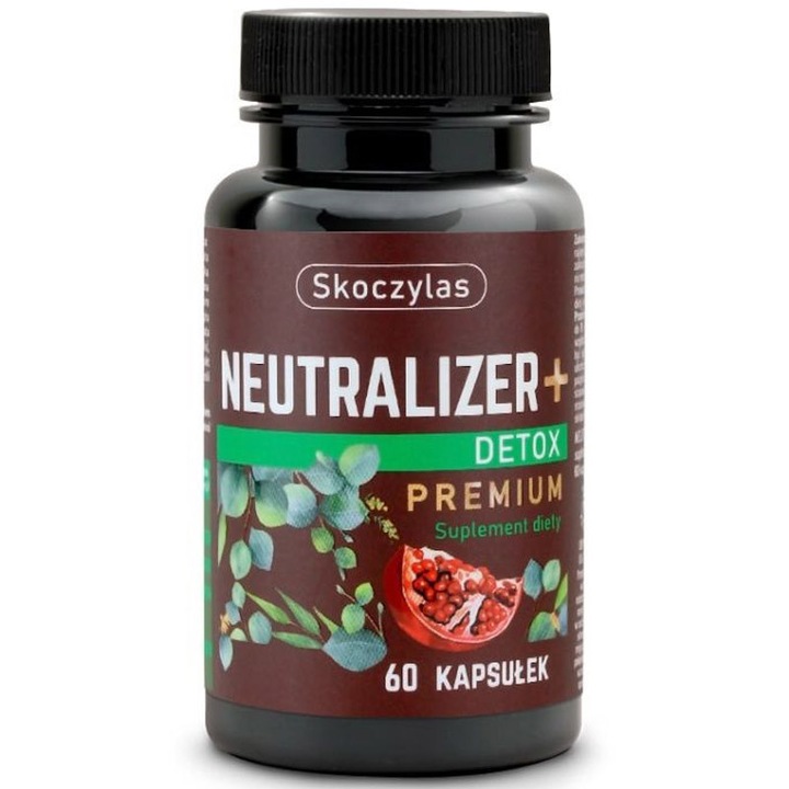 Skoczylas Neutralizer+Detox Premium 60caps WĄTROBA