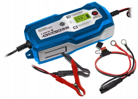 DEDRA PROSTOWNIK MIKROPROCESOROWY DO ŁADOWANIA AKUMULATORA DEPM022LFP 10A