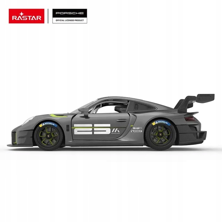 SAMOCHÓD ZDALNIE STEROWANY Porsche 911 GT2 RS LED AUTO RC RASTAR NA PILOTA