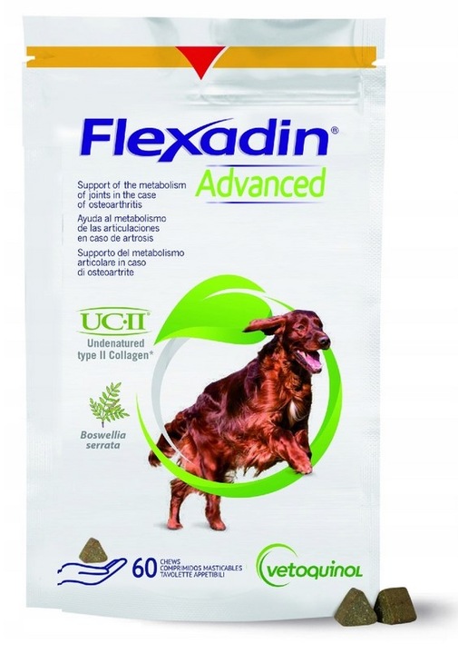 VETOQUINOL Flexadin Advanced Dietetyczna Karma Dla Psów 180g