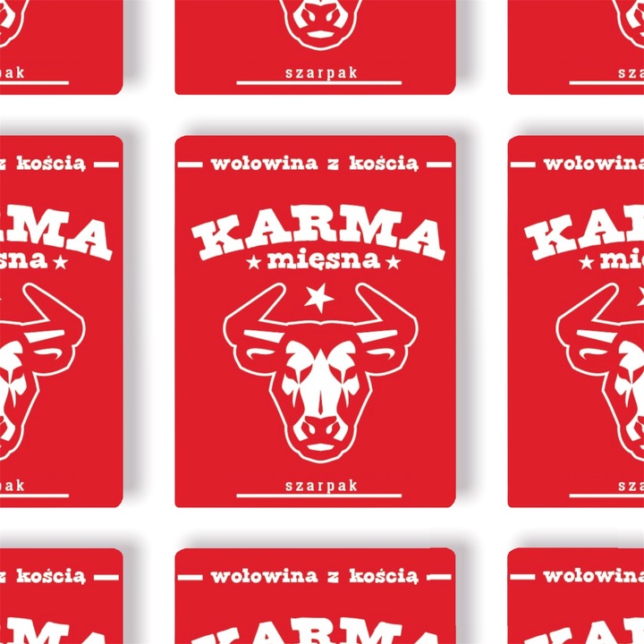 MIĘSO MROŻONE DLA PSA WOŁOWE Z/K KOSTKA 10kg wołowina surowa BARF