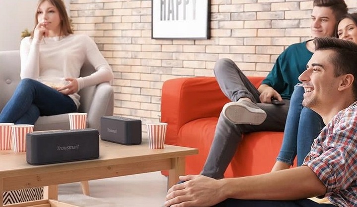 Tronsmart Mega Pro 60W Domowy głośnik Bluetooth Czysta jakość dźwięku NFC