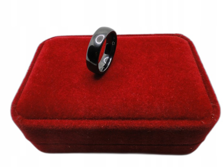 Obrączka pierścionek ceramiczny r.22