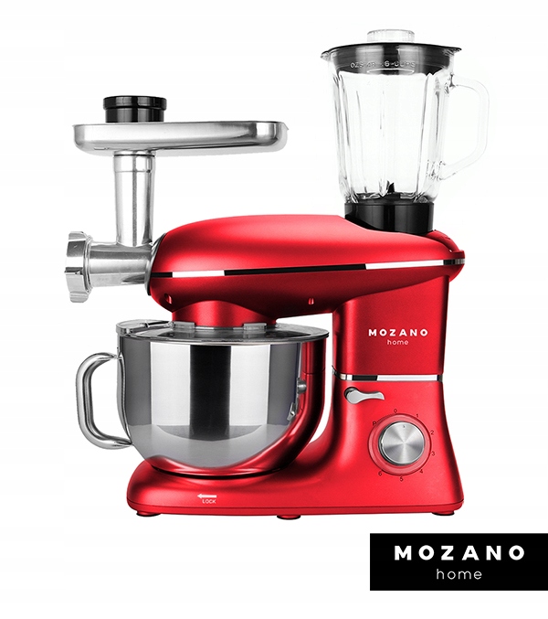 ROBOT KUCHENNY PLANETARNY MIKSER BLENDER DO MIĘSA 4w1 MISA 6,2L + PRZEPISY