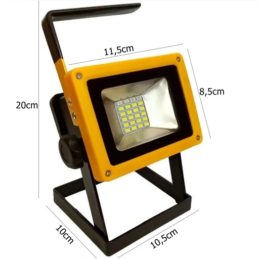 HALOGEN LAMPA PRZENOŚNA ROBOCZA NAŚWIETLACZ LED