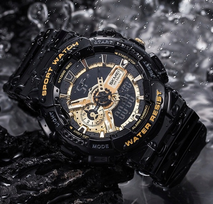 Zegarek męski elektroniczny militarny taktyczny wiele funkcji