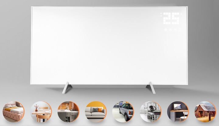 PROMIENNIK GRZEJNIK NA PODCZERWIEŃ IR ELEKTRYCZNY PILOT TUYA WIFI 770W