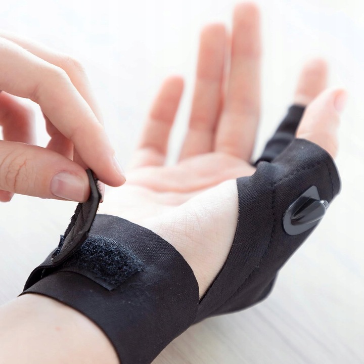 RĘKAWICZKI LED USB RĘKAWICZKI Z LATARKĄ LED ŚWIECĄCE RĘKAWICE ładowane USB