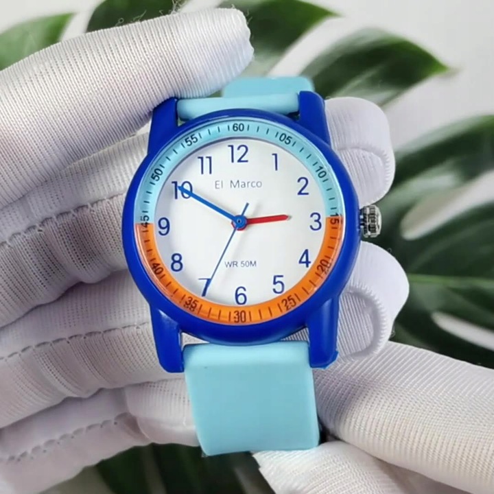 Zegarek Analogowe dla Dzieci w 4+ lat Wodoodporny