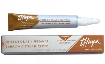 Thuya Farbka Arganowo-Keratynowa Do Brwi i Rzęs Light Brown 14 ml
