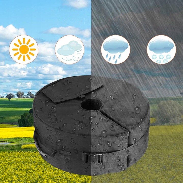TORBA GRAWITACYJNA DO NAMIOTÓW NA ZEWNĄTRZ KEMPING, PODSTAWA POD PARASOL