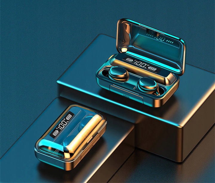 SŁUCHAWKI BEZPRZEWODOWE Z BLUETOOTH POWERBANK