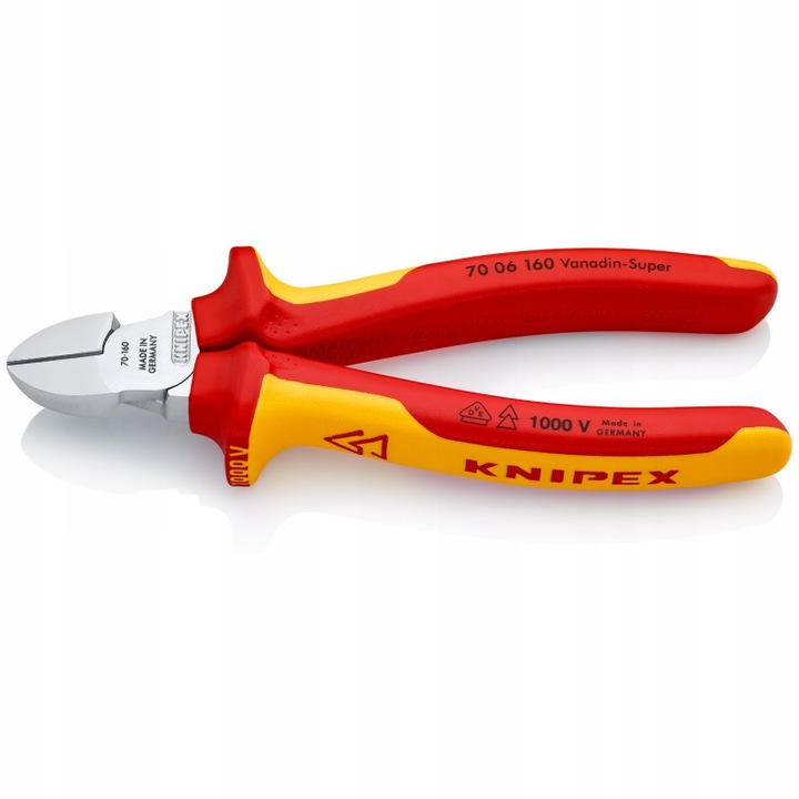 Knipex Szczypce tnące boczne 160 mm 7006160