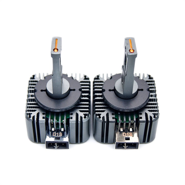 ŻARNIKI LED D1S D1R D-SERIES P&P CANBUS 8400LM 70W BI XENON Qerk ZIMNA BIEL