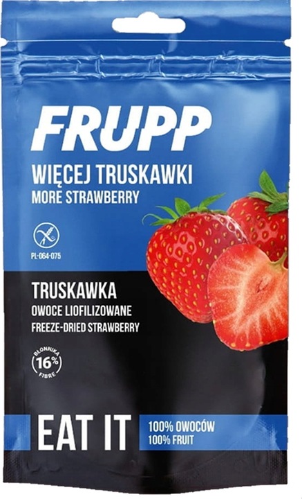 5x FRUPP EAT IT Celiko OWOCE LIOFILIZOWANE mix smaków WEGAŃSKA PRZEKĄSKA BC