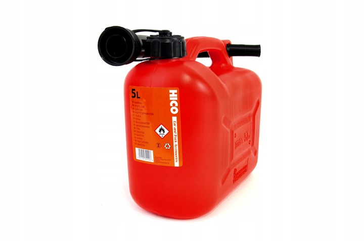 Kanister plastikowy, czarny 20L