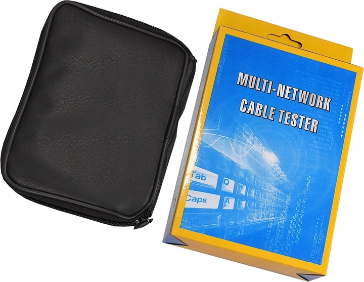 TESTER OKABLOWANIA LAN DO KABLI PRZEWODÓW SIECIOWYCH LED RJ45 RJ11RJ12