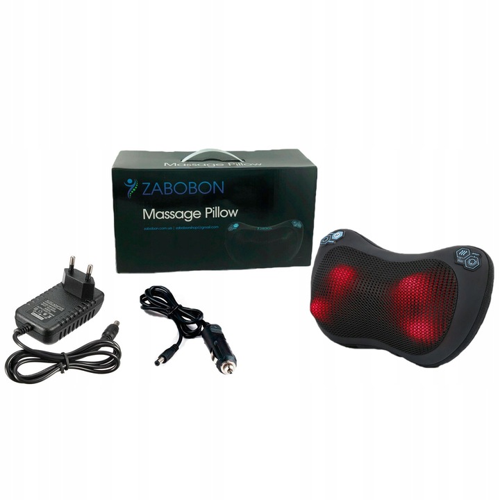 Masażer poduszka do pleców, ciala szyi karku