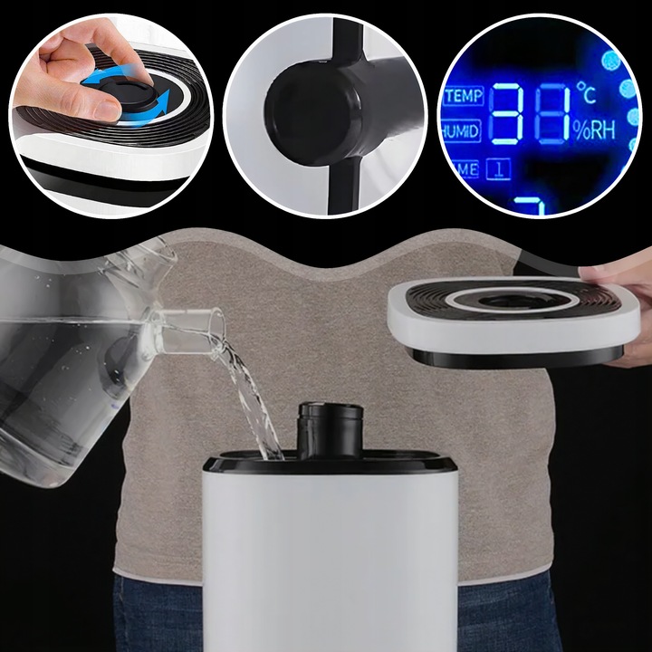 Nawilżacz powietrza Asato Nawilżacz Powietrza Dyfuzor