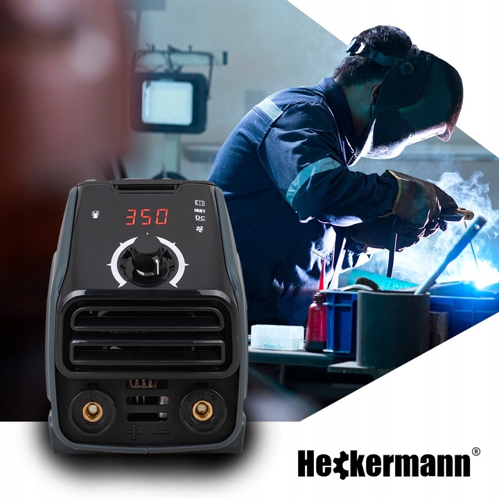 SPAWARKA INWERTOROWA MOCNA IGBT LCD MMA 330A IP21S 85%