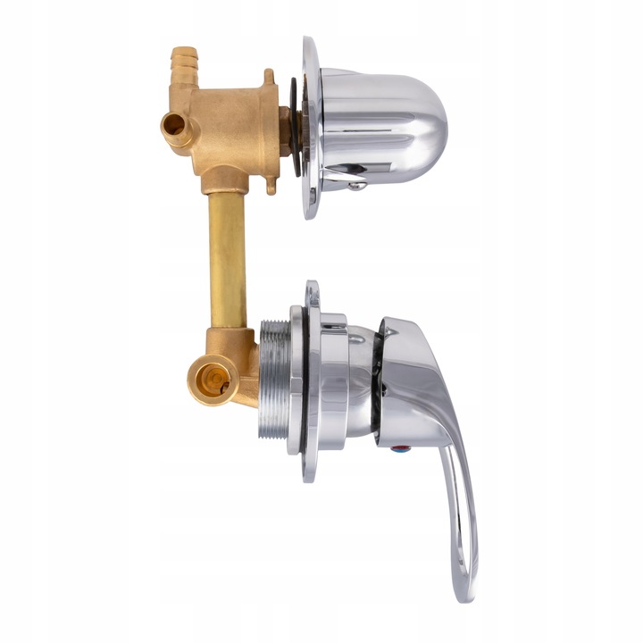 BATERIA DO KABINY Z HYDROMASAŻEM ZABUDOWANEJ MIESZACZ ZAWÓR 10 CM 3 FUNKCJE