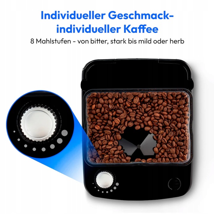 DZBANEK SZKLANY 1.5 L DO EKSPRESU Z MŁYNKIEM MEDION MD 19899