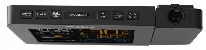 STACJA POGODOWA METEO SP79 Z Projektorem