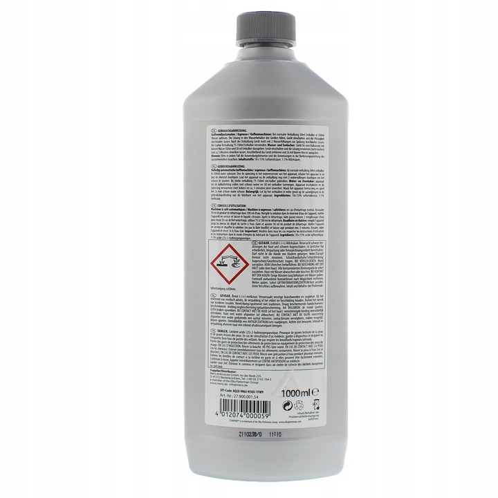 Odkamieniacz do ekspresu Uniwersalny 1L duży zamiennik