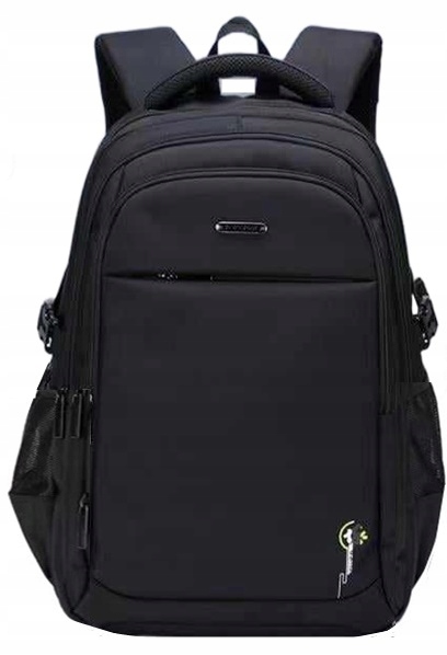 Plecak szkolny wielokomorowy czarny