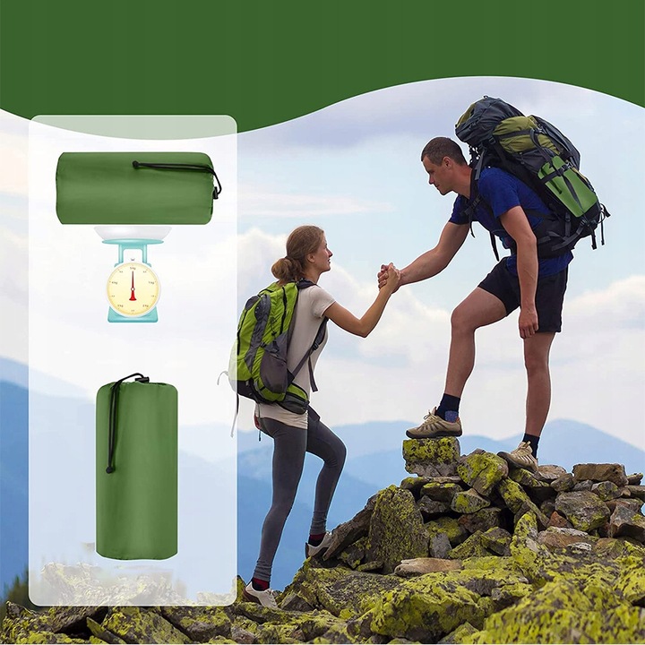 MATA SAMOPOMPUJĄCA KARIMATA DMUCHANA MATERAC 195X125 CM