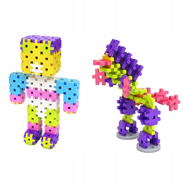 KLOCKI KONSTRUKCYJNE WAFLE MELI Basic Travel Box 250 EL GOFRY PUZZLE