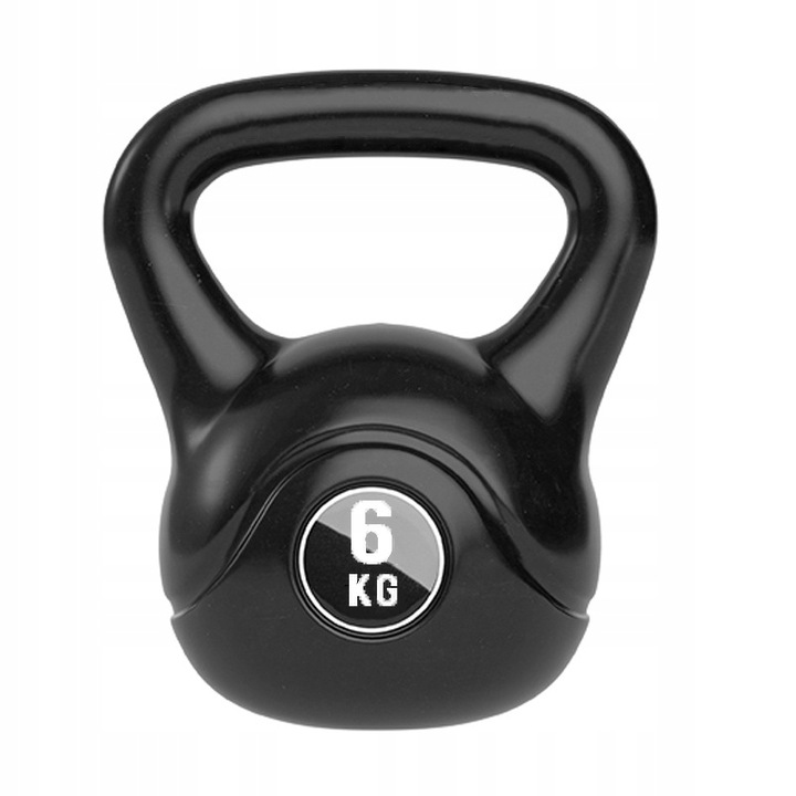 KETTLEBELL odważnik 6 KG kula KETTLE HANTLA hantel FITNESS ABS DO ĆWICZEŃ