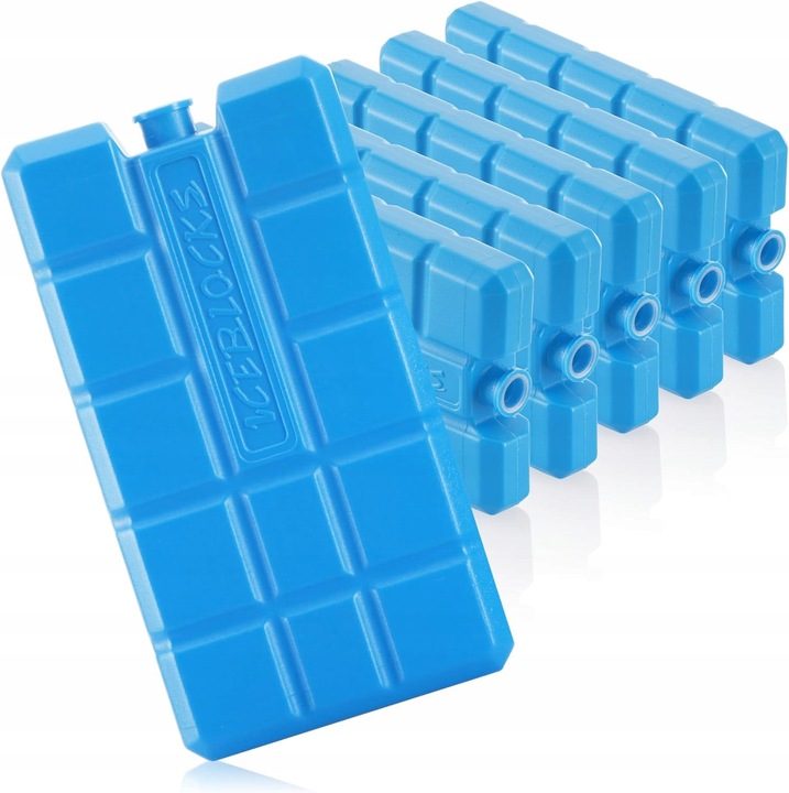 WKŁADY CHŁODZĄCE MROŻĄCE DO LODÓWEK TURYSTYCZNYCH TOREB ZESTAW 10x400ml