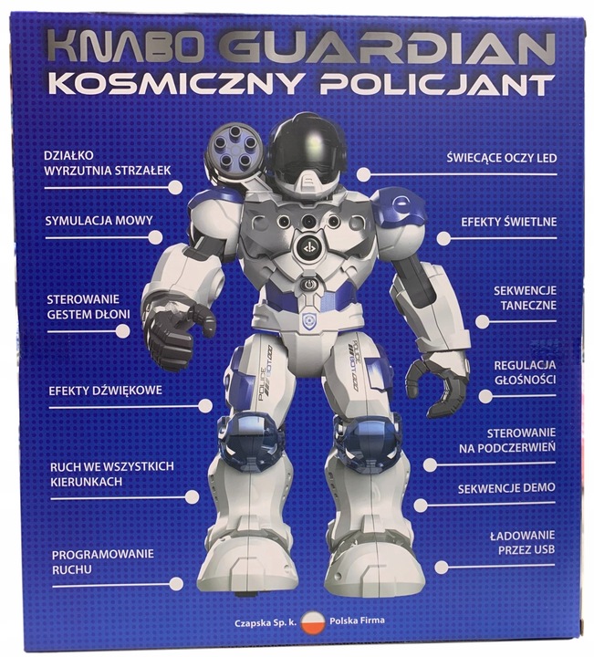 MADEJ Robot Knabo Guardian - Kosmiczny Policjant