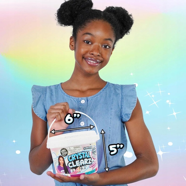 WECOOL CRYSTAL CLEARZ przezroczysty pachnący slime wysoka jakość aż 1,2 kg