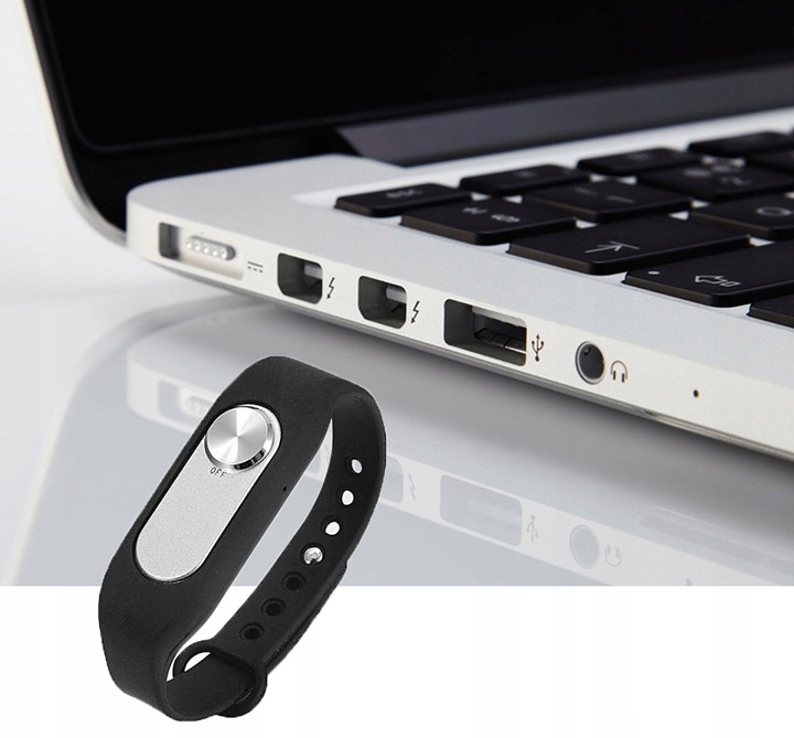 OPASKA BRELOK DYKTAFON PODSŁUCH 8GB 20H 128KBPS