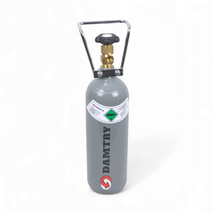 Butla Pełna CO2 2,7l 2kg Dwutlenek Węgla Spożywczy do Saturatora Wody Piwa